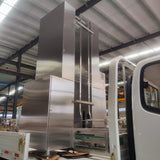 Cage stacking machine