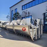 Half-open spiral pre-cooling machine