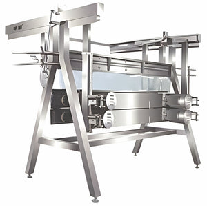 Vertical feather removal machine/Plucker