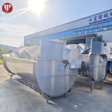 Half-open spiral pre-cooling machine
