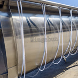 Half-open spiral pre-cooling machine