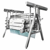 Vertical feather removal machine/Plucker