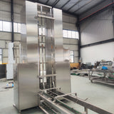 Cage stacking machine