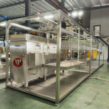 Compact slaughter line