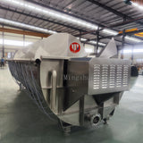 Half-open spiral pre-cooling machine