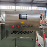 Small blood draining, scalding and plucking combination machine