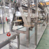 Compact slaughter line
