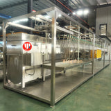 Compact slaughter line