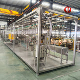 Compact slaughter line