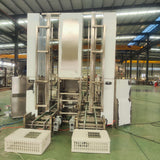 Cage stacking machine