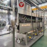 Compact slaughter line